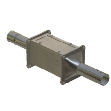 Funkenfalle aus Edelstahl 50 mm Innendurchmesser Artikel 23172 Ruwac